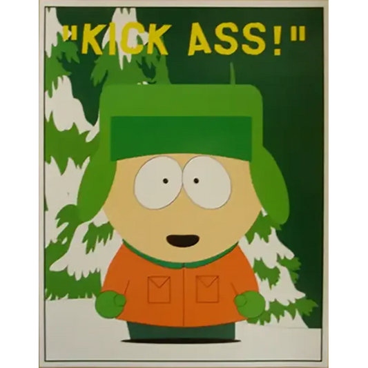 Maxi postcard South Park - Kyle