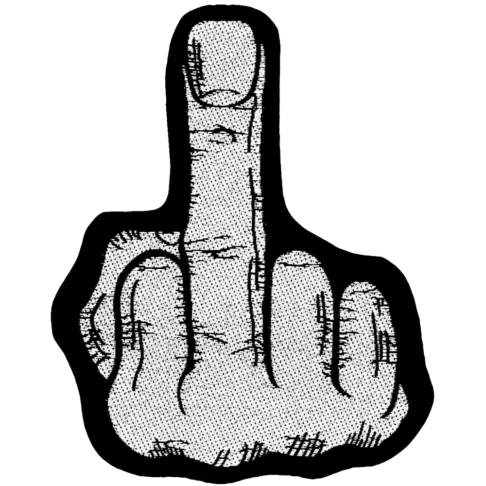 Ecusson Finger – Doigt d’honneur