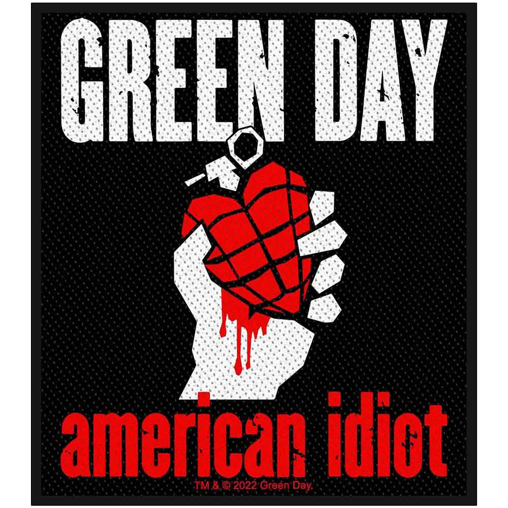 Ecusson Green Day - American Idiot