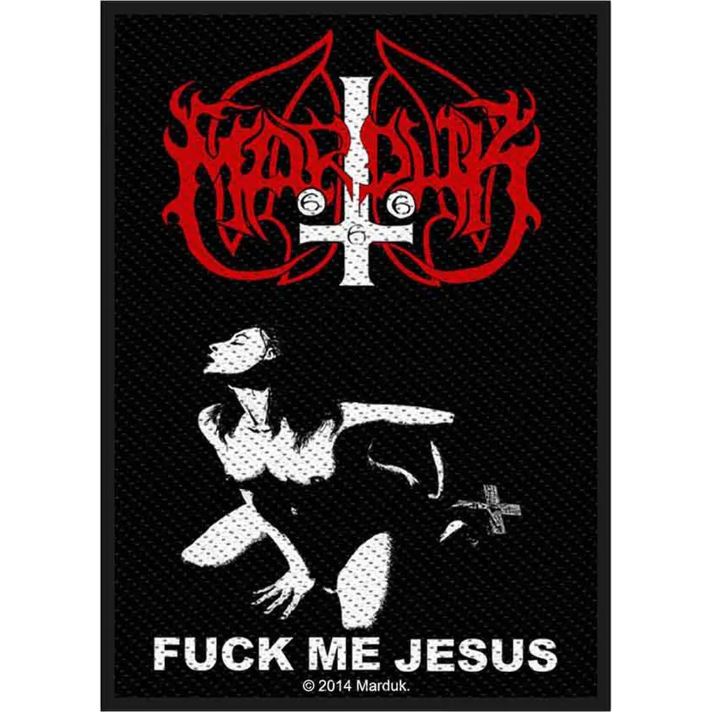 Ecusson Marduk - Fuck Me Jesus