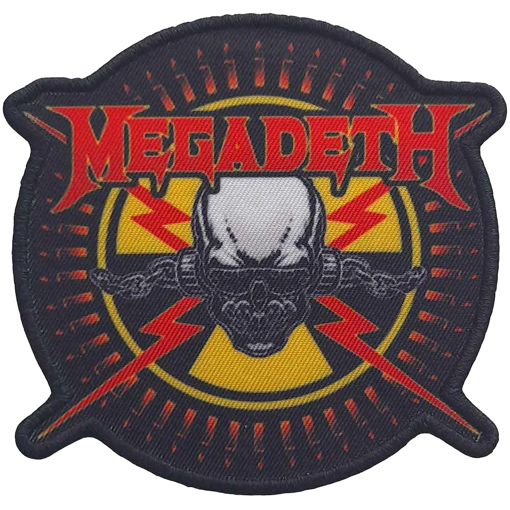 Ecusson Megadeth - Vic Rattlehead Radioactif