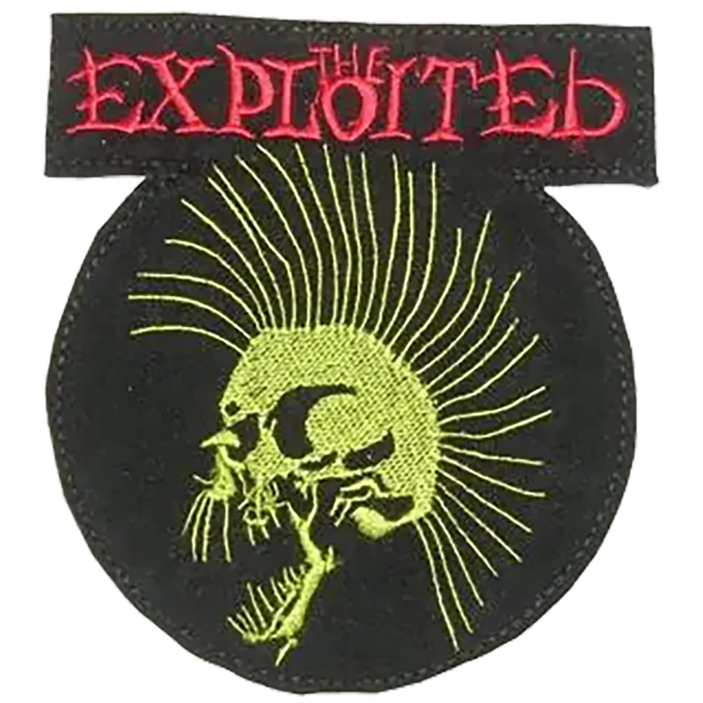 Sew-on patch Exploited