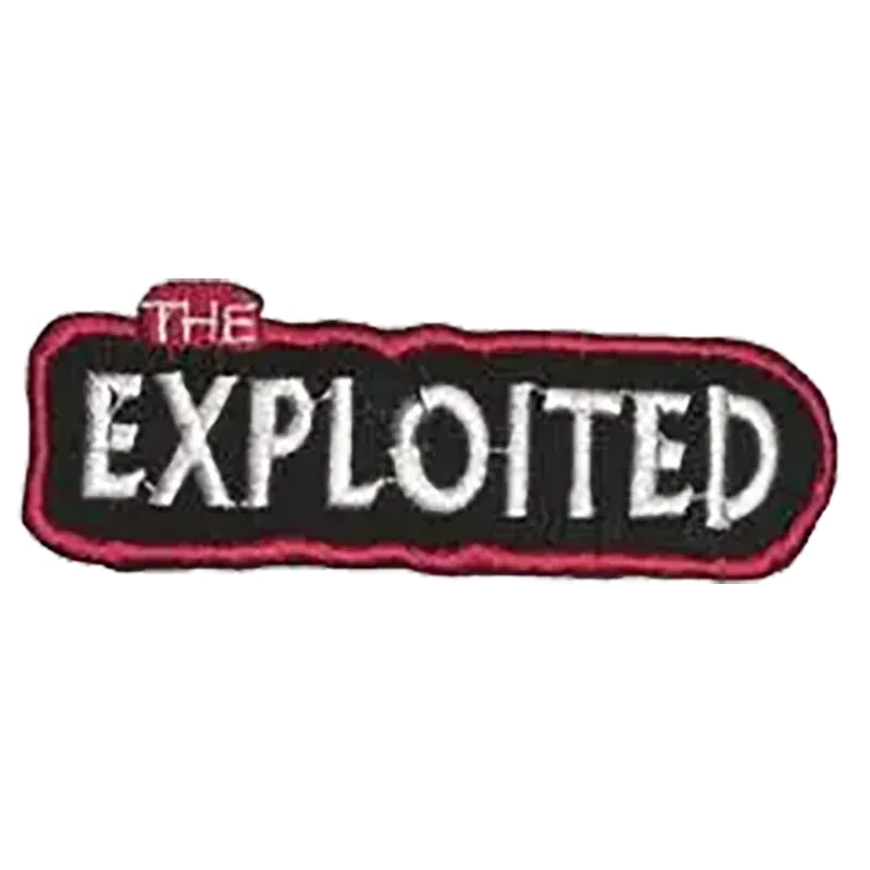 Sew-on patch Exploited