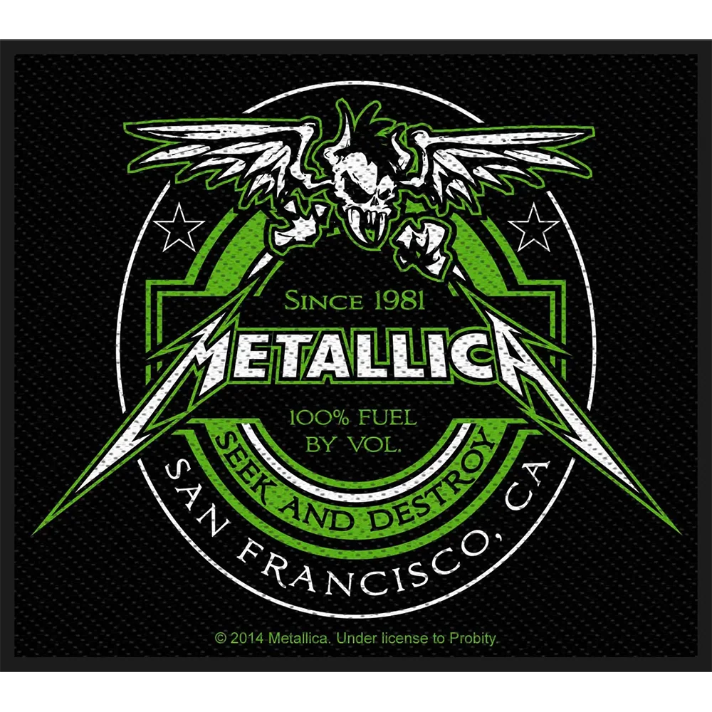Sew-on patch Metallica - Seek and Destroy