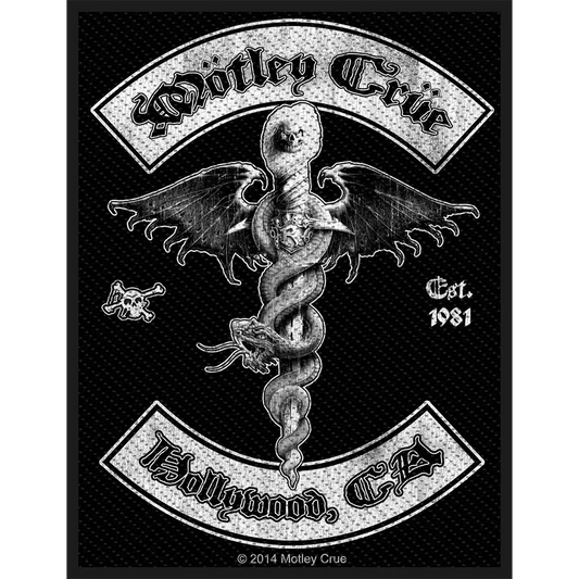 Sew-on patch Mötley Crüe - Dr Feelgood