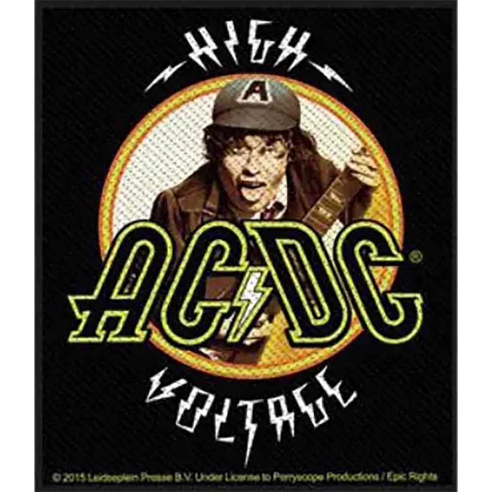 Sew-on patch AC/DC - High voltage