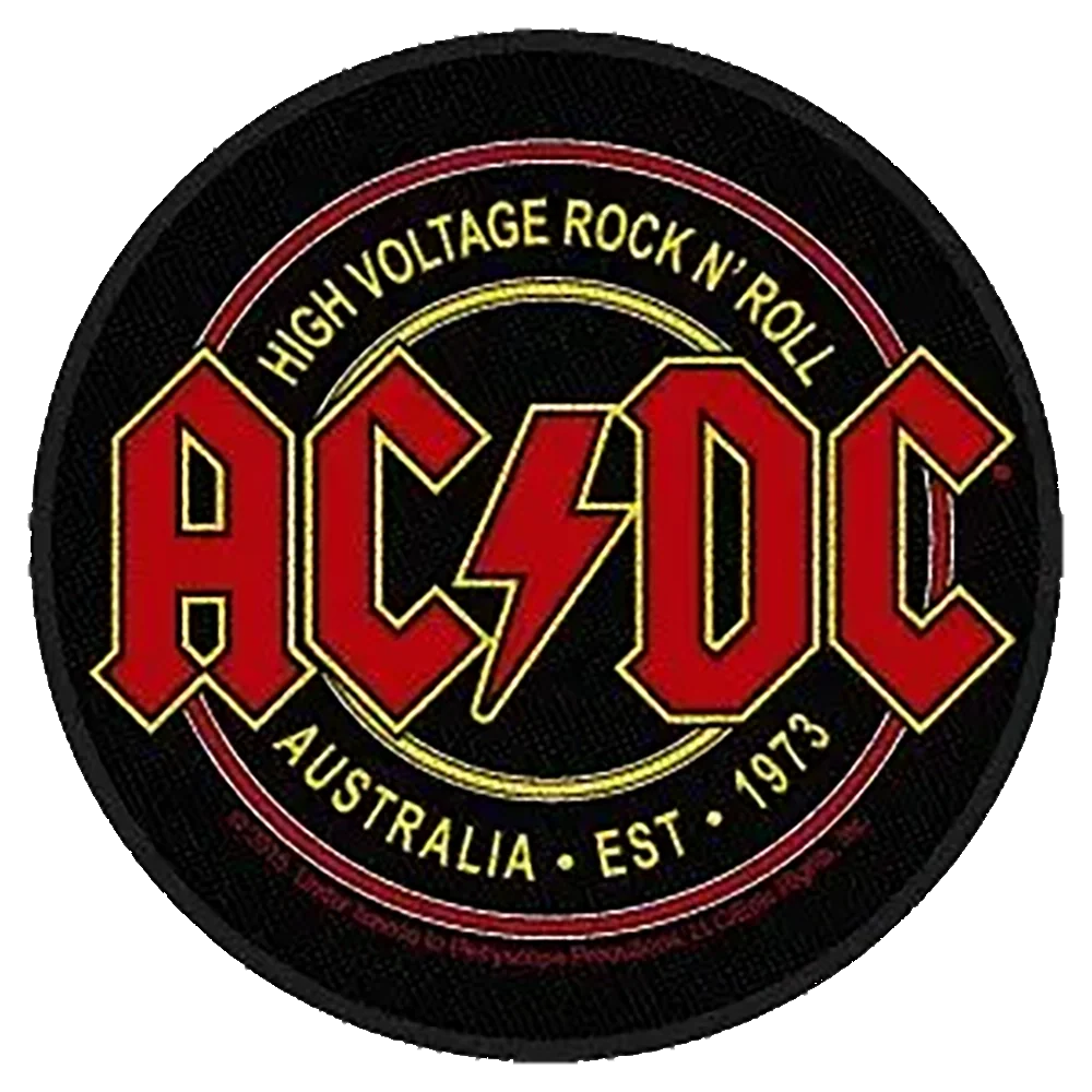 Sew-on patch AC/DC - High voltage Rock n Roll