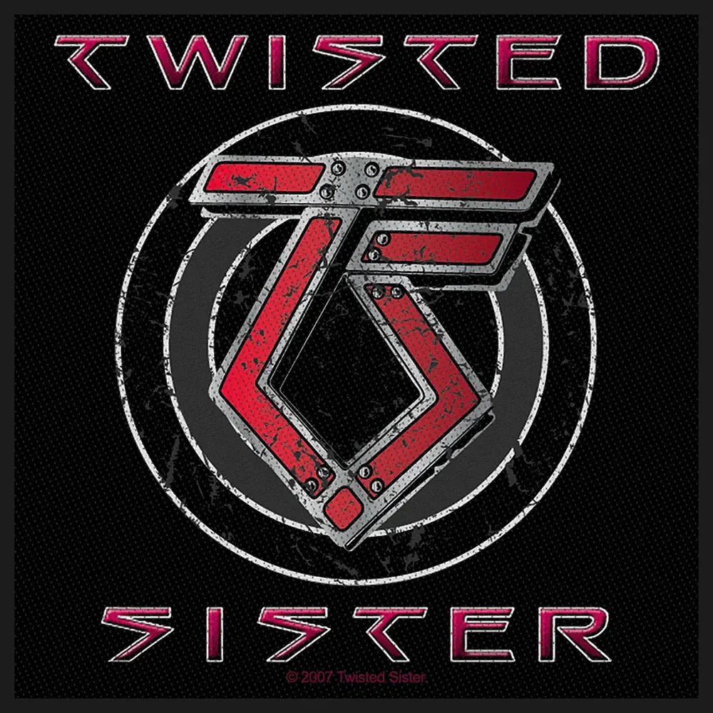 Sew-on patch Twisted Sister
