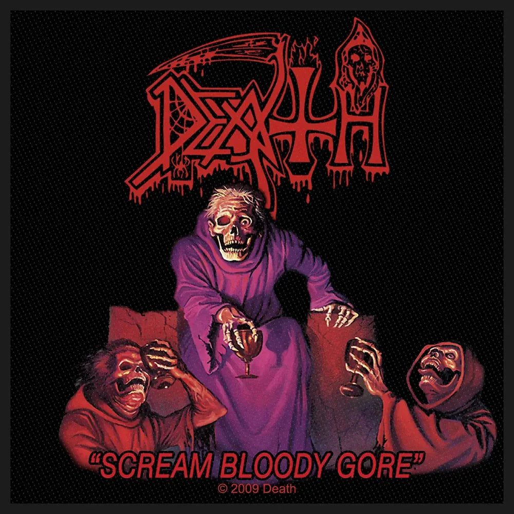 Sew-on patch Death - Scream Bloody Gore