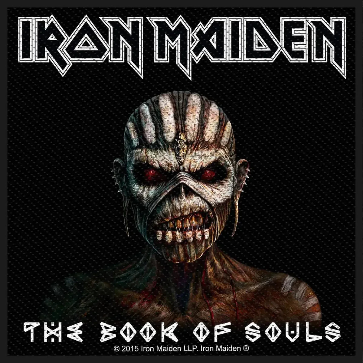 Sew-on patch Iron Maiden - The Book of Souls