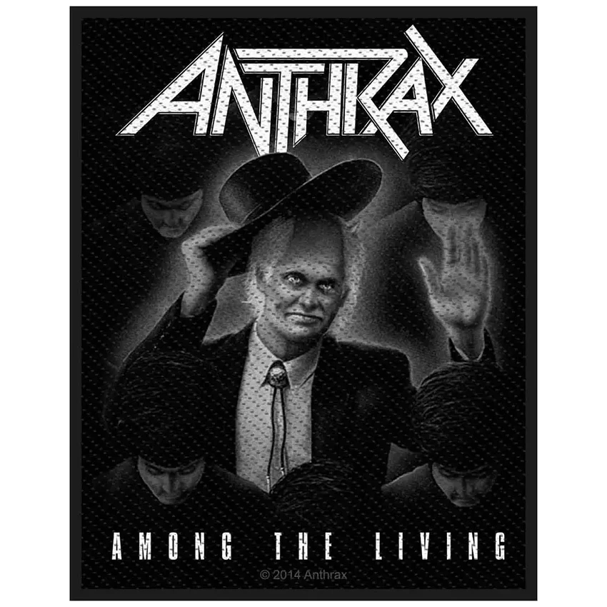 Ecusson Anthrax - Among the living