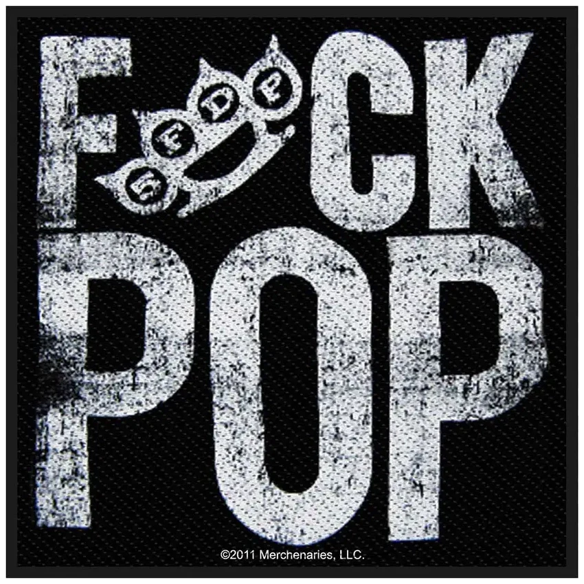 Sew-on patch Five Finger Death Punch - F*ck Pop