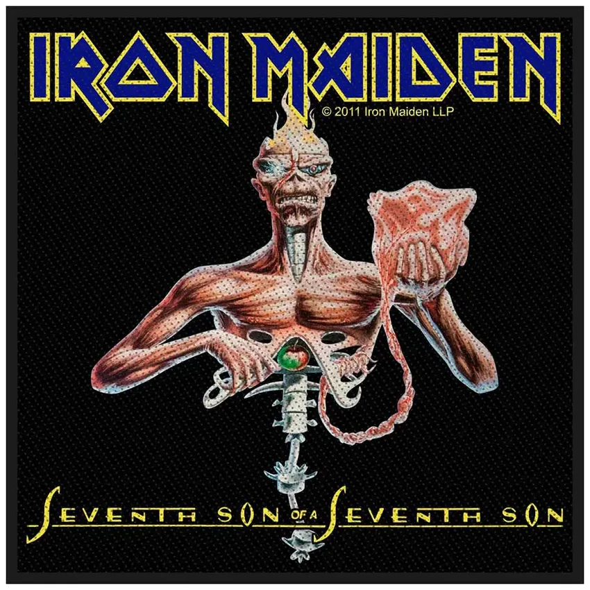 Sew-on patch Iron Maiden - Seventh son of a Seventh son