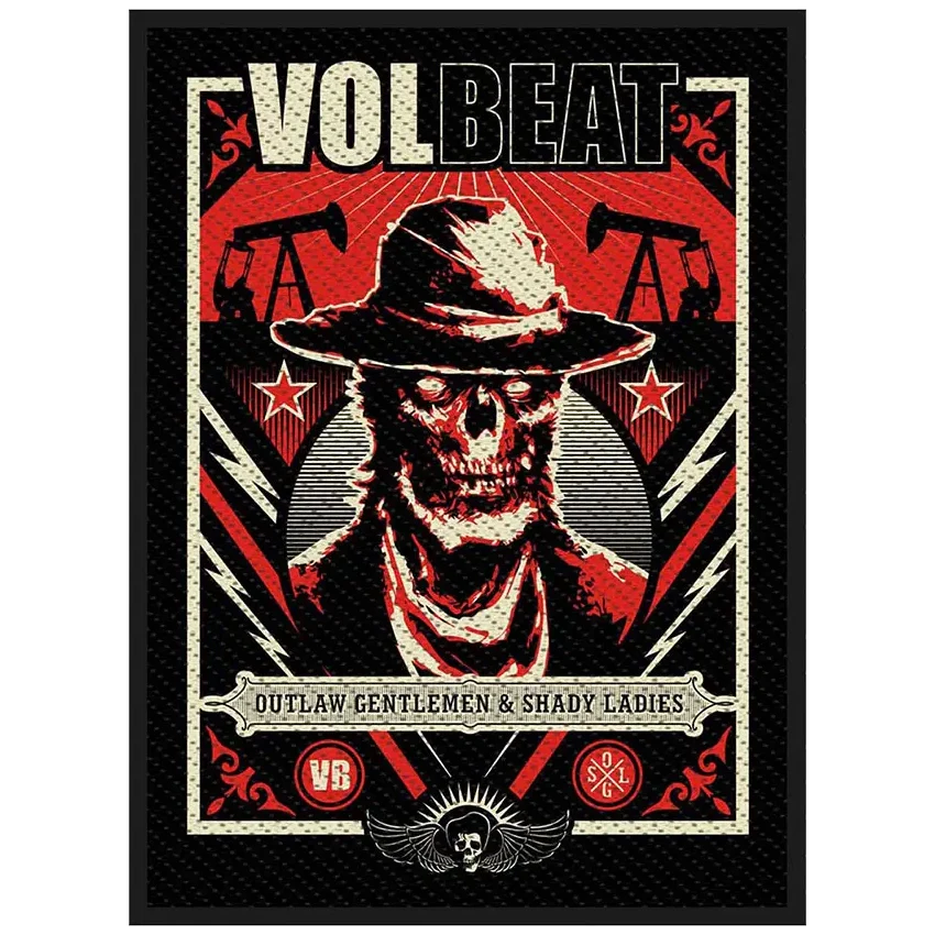 Sew-on patch Volbeat - Outlaw Gentlemen and Shady Ladies