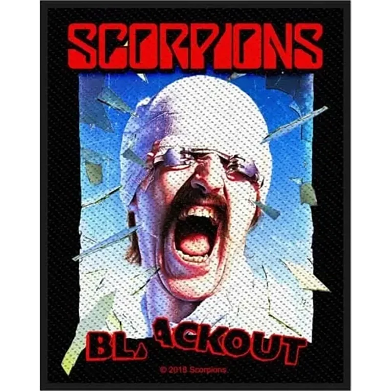 Ecusson Scorpions - Blackout