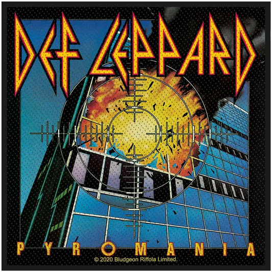 Sew-on patch Def Leppard - Pyromania