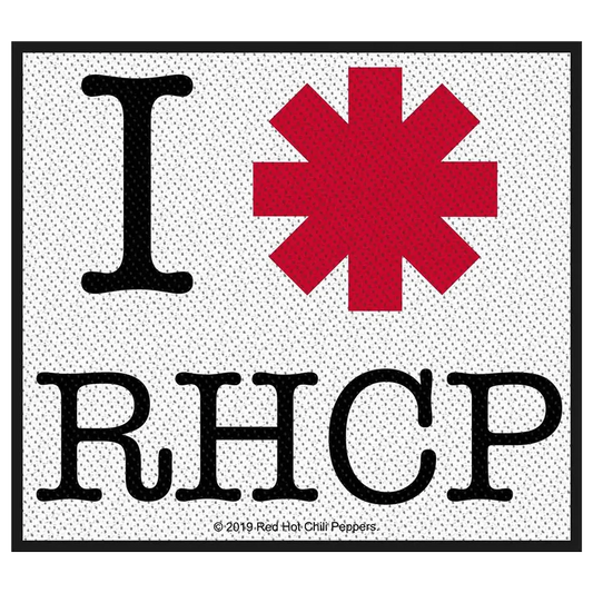 Ecusson Red Hot Chili Peppers - I ? RHCP