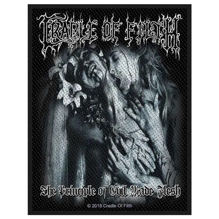 Sew-on patch Cradle of Filth - Principle of Evil Made Flesh