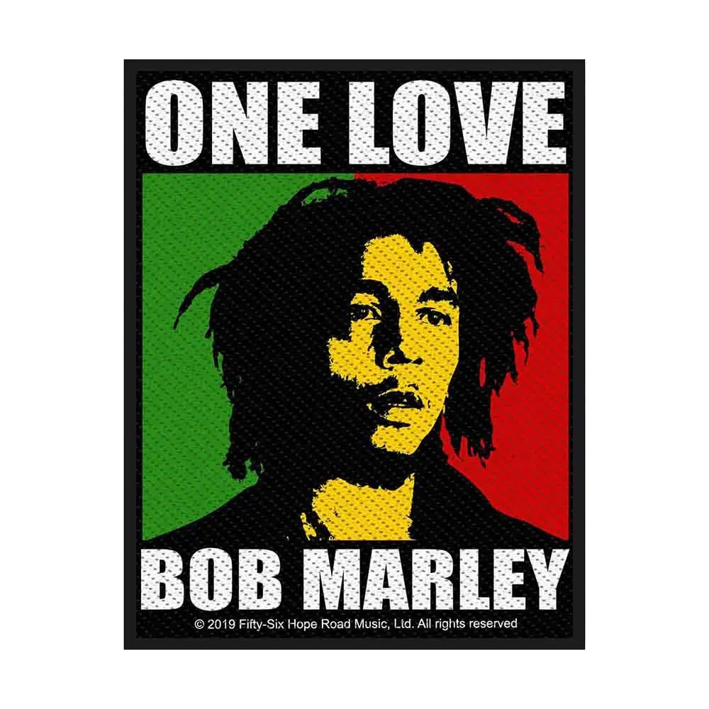 Sew-on patch Bob Marley - One Love