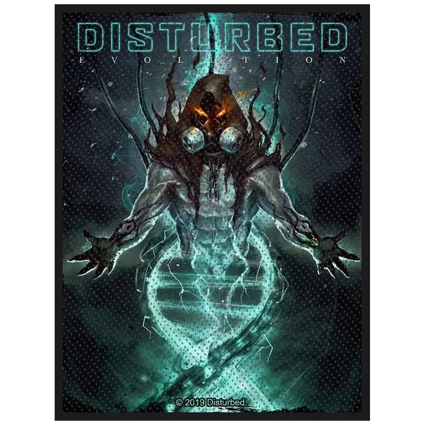 Sew-on patch Disturbed - Evolution