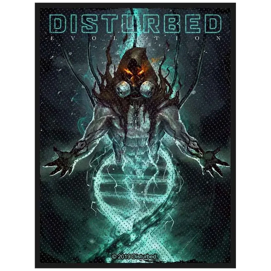 Ecusson Disturbed - Evolution