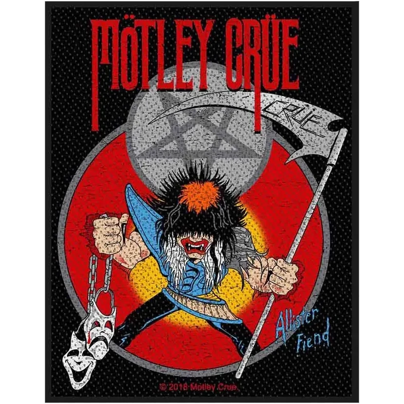 Sew-on patch Mötley Crüe - Allister Fiend