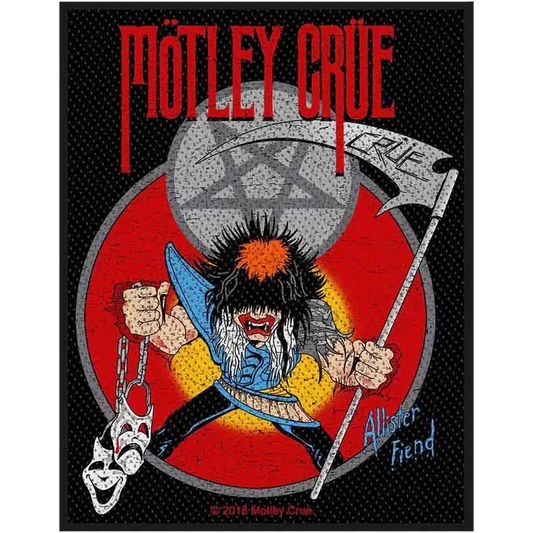 Sew-on patch Mötley Crüe - Allister Fiend