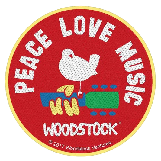 Sew-on patch Woodstock