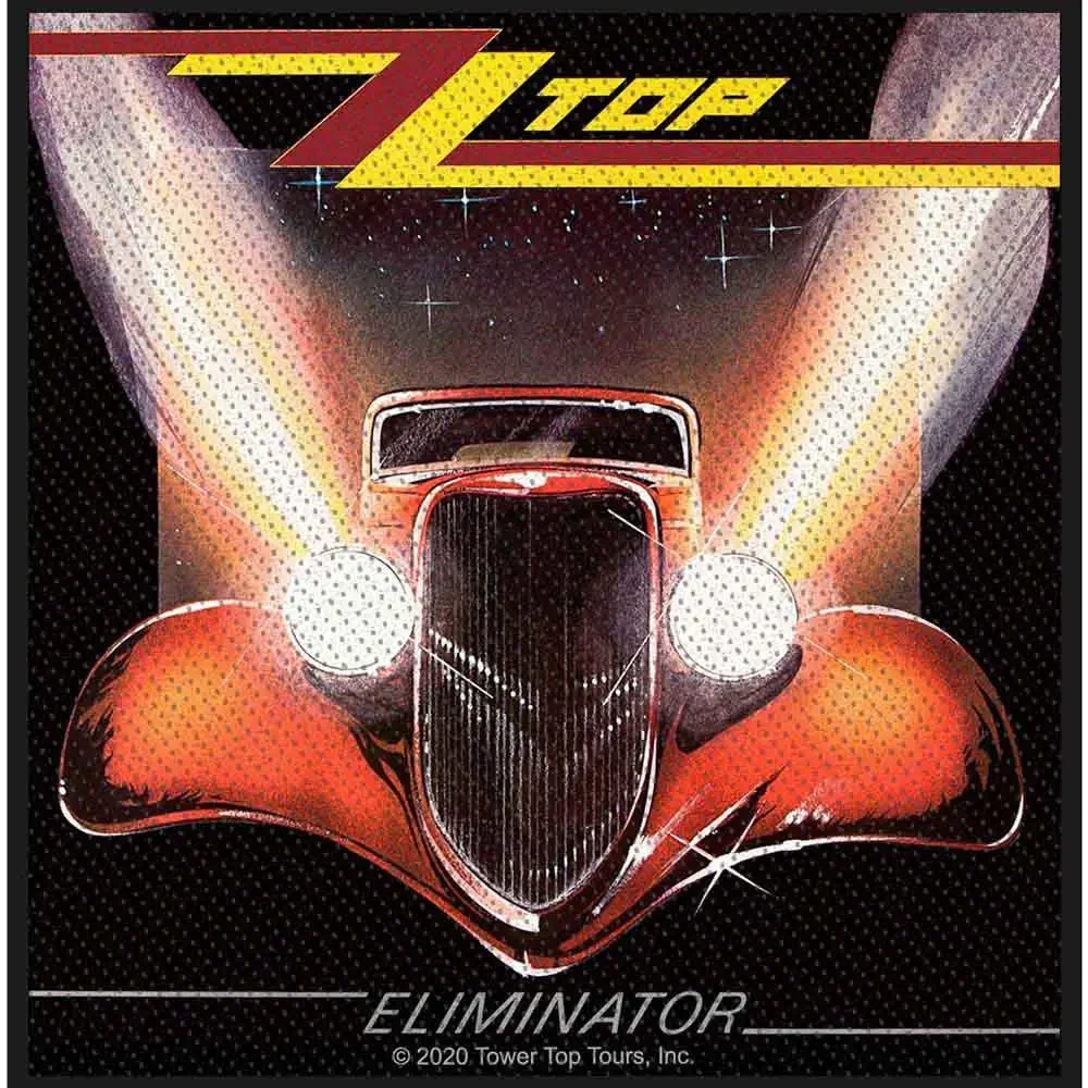 Sew-on patch ZZ Top - Eliminator