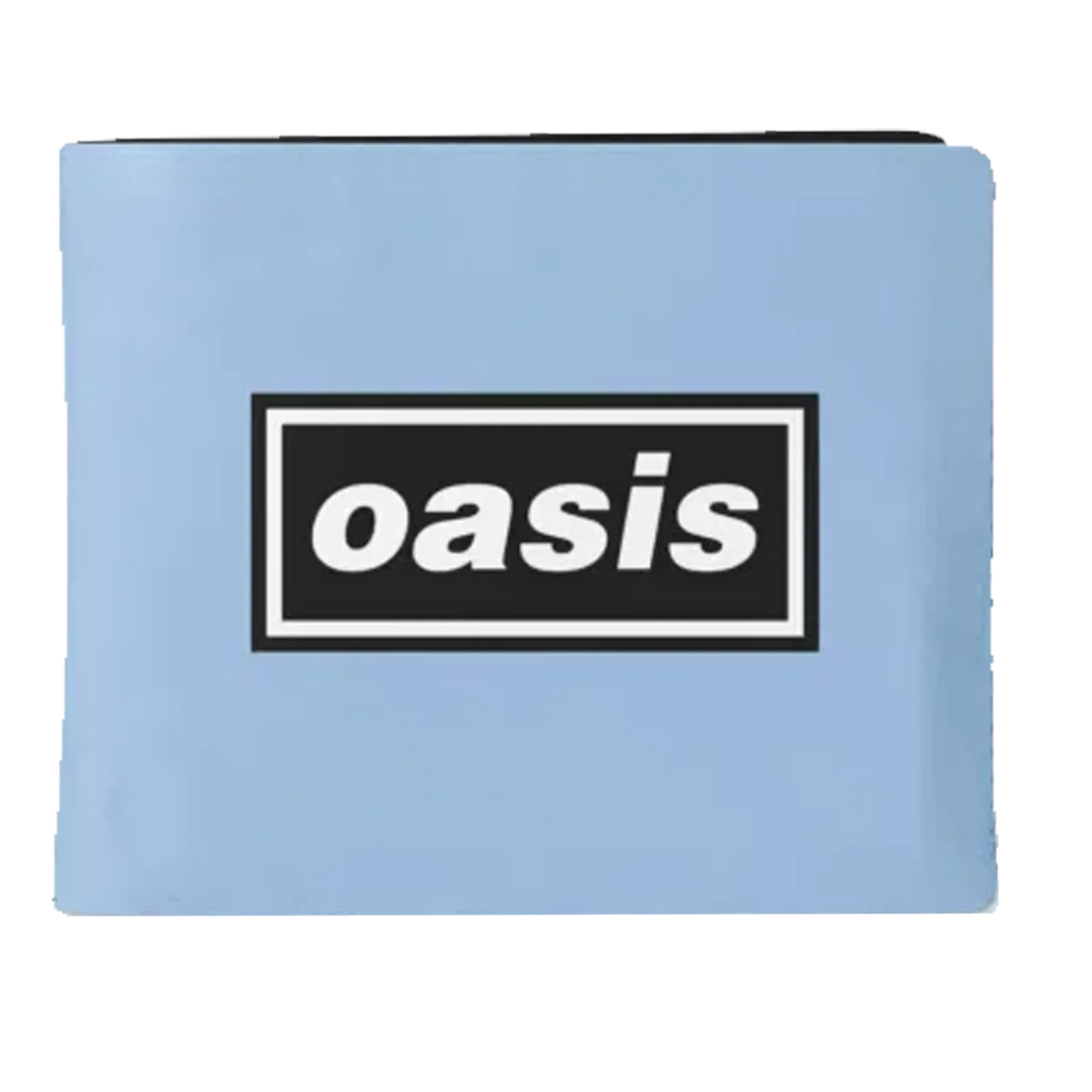 Portefeuille Oasis logo officiel bleu clair – vue avant