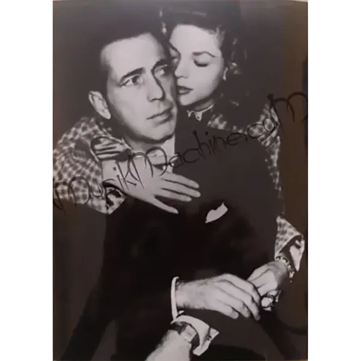 Photo Humphrey Bogart & Lauren Bacall (10x15cm)