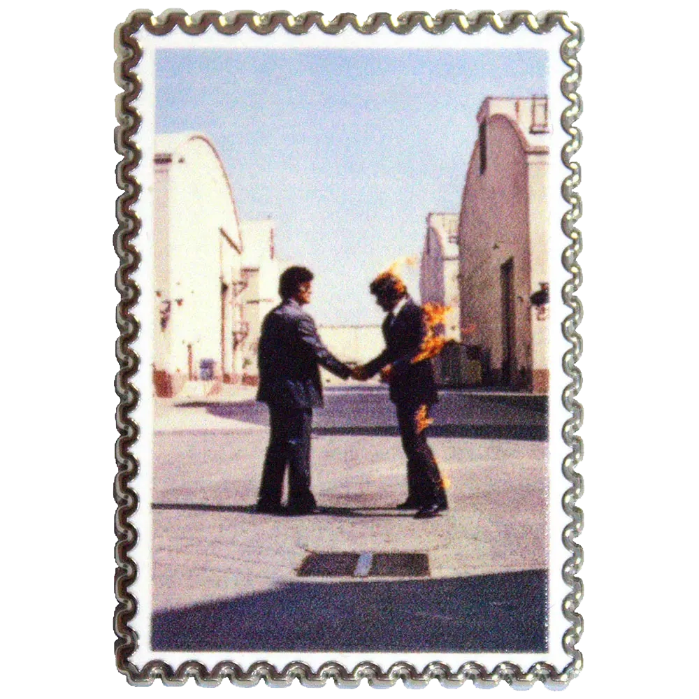 Pin Pink Floyd - Wish You Were Here - badge métallique en couleurs officiel Rock Off
