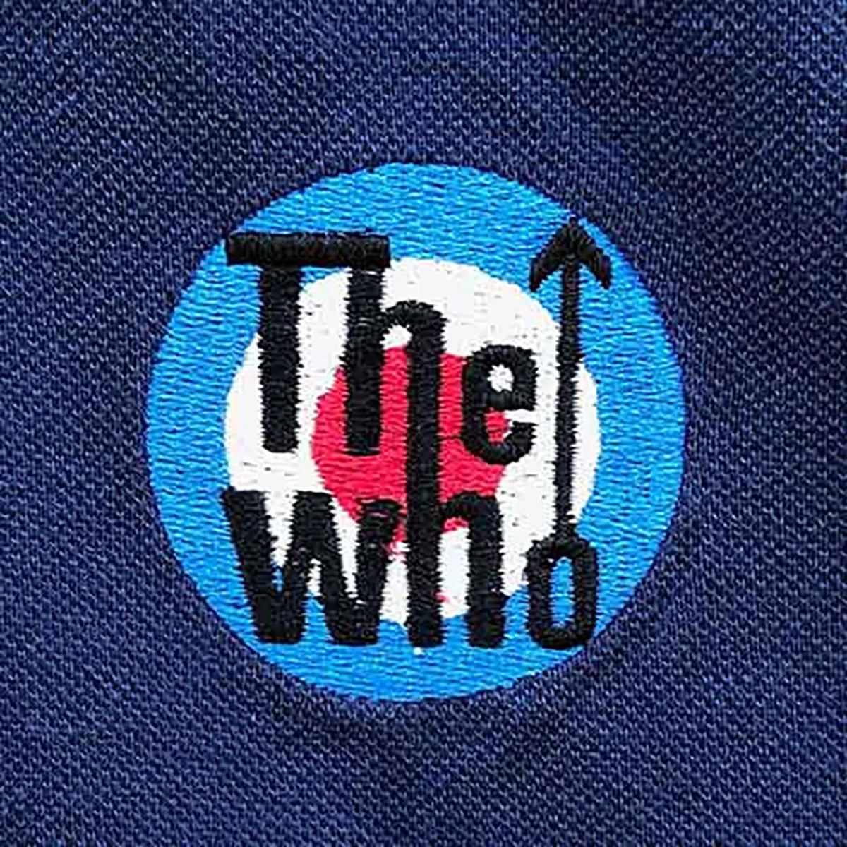 Broderie Logo Who Target | The Who Target embroidered logo