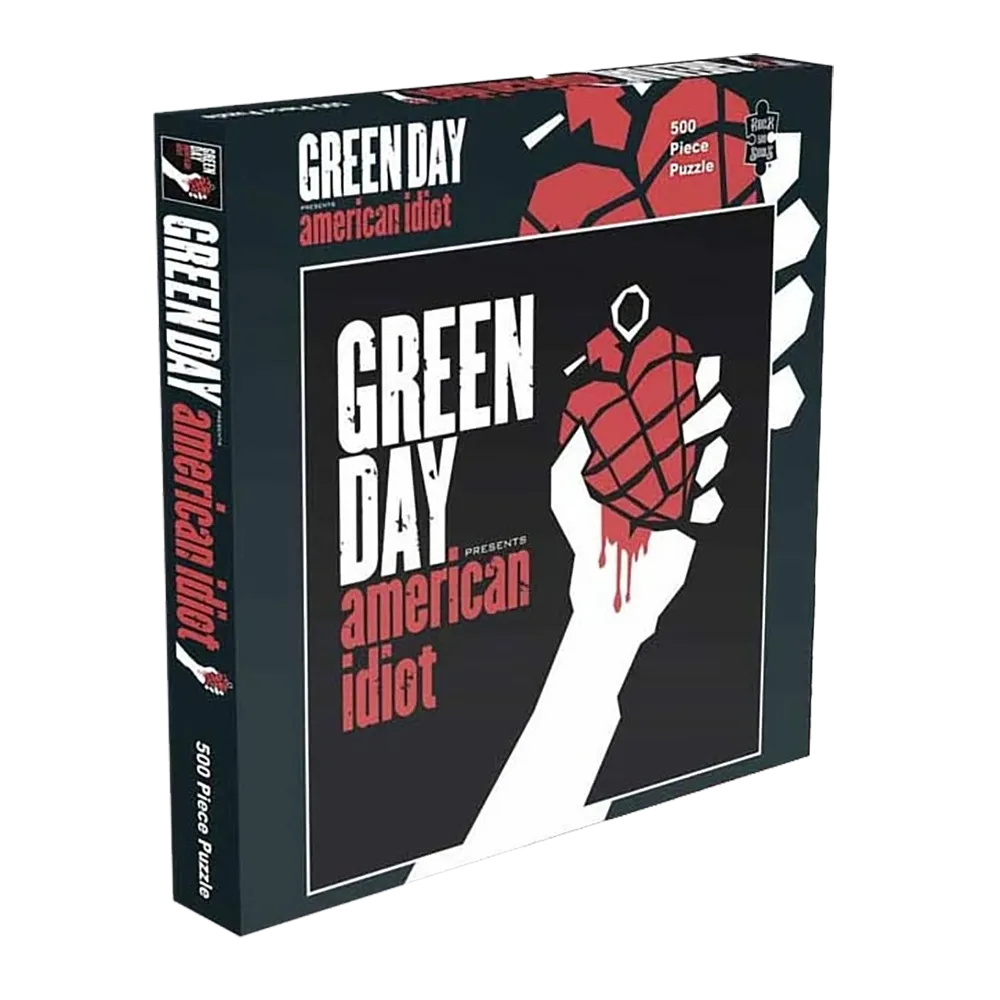 Pochette Puzzle Green Day - American Idiot