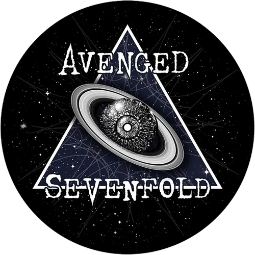 Turntable slipmat Avenged Sevenfold (set of 2) - vue 3
