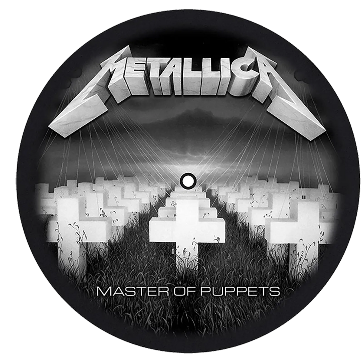 slipmat for vinyl records Metallica 1 - Master of Puppets