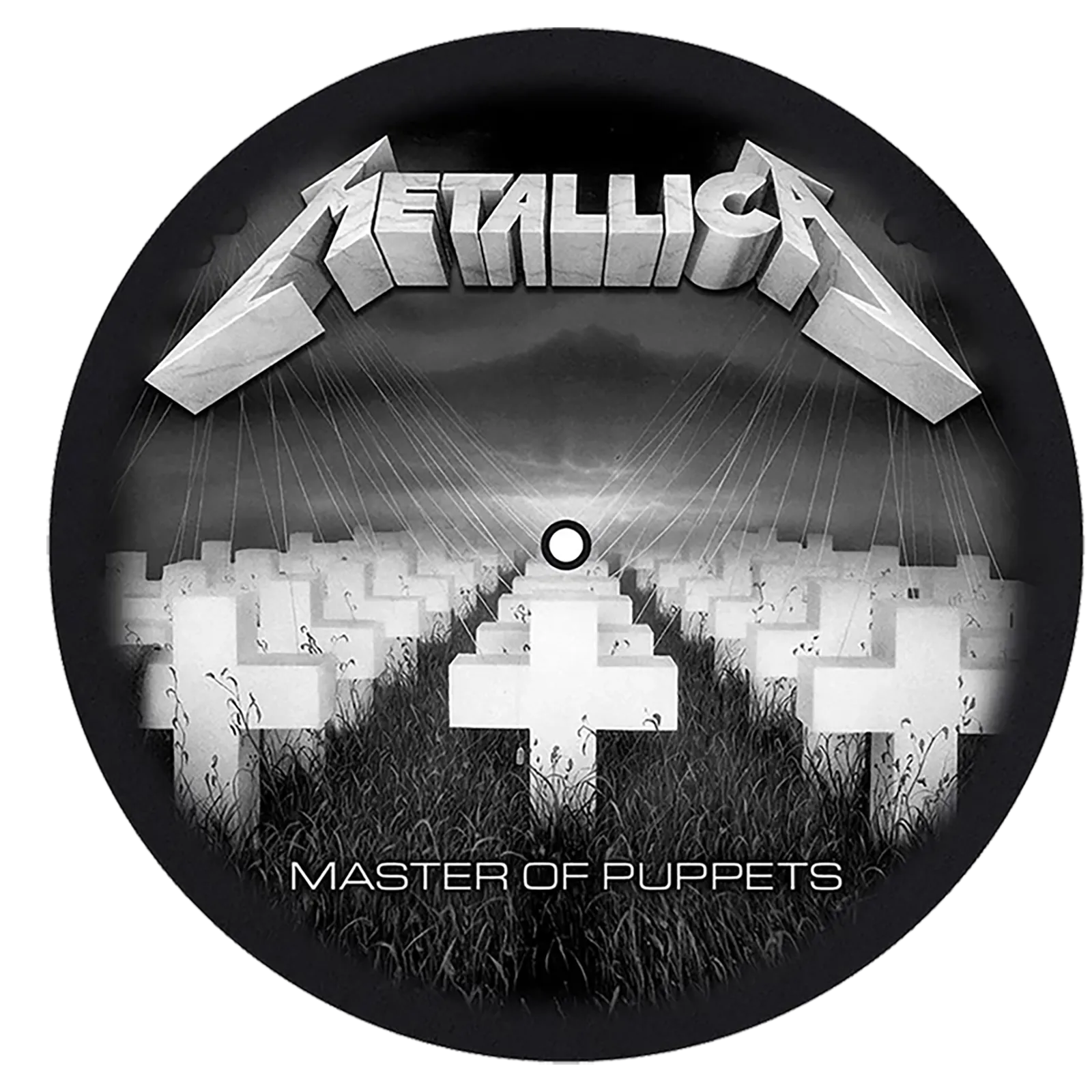 slipmat for vinyl records Metallica 1 - Master of Puppets
