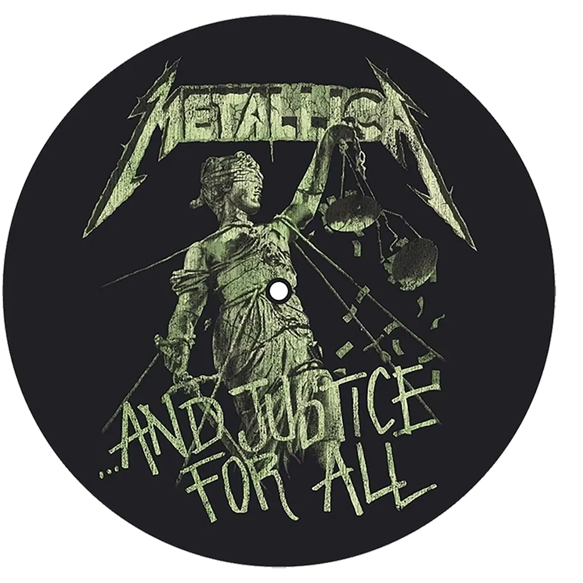 slipmat for vinyl records Metallica 2 - And Justice for All