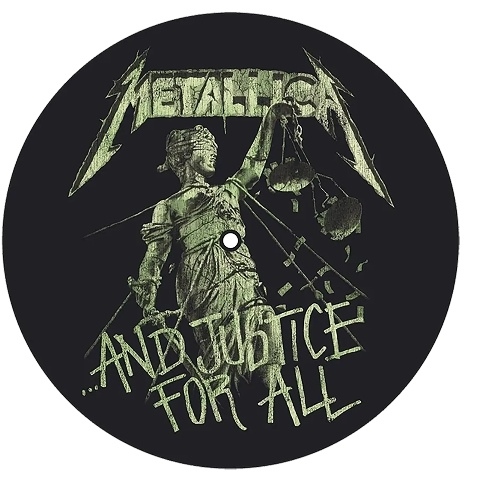 slipmat for vinyl records Metallica 2 - And Justice for All