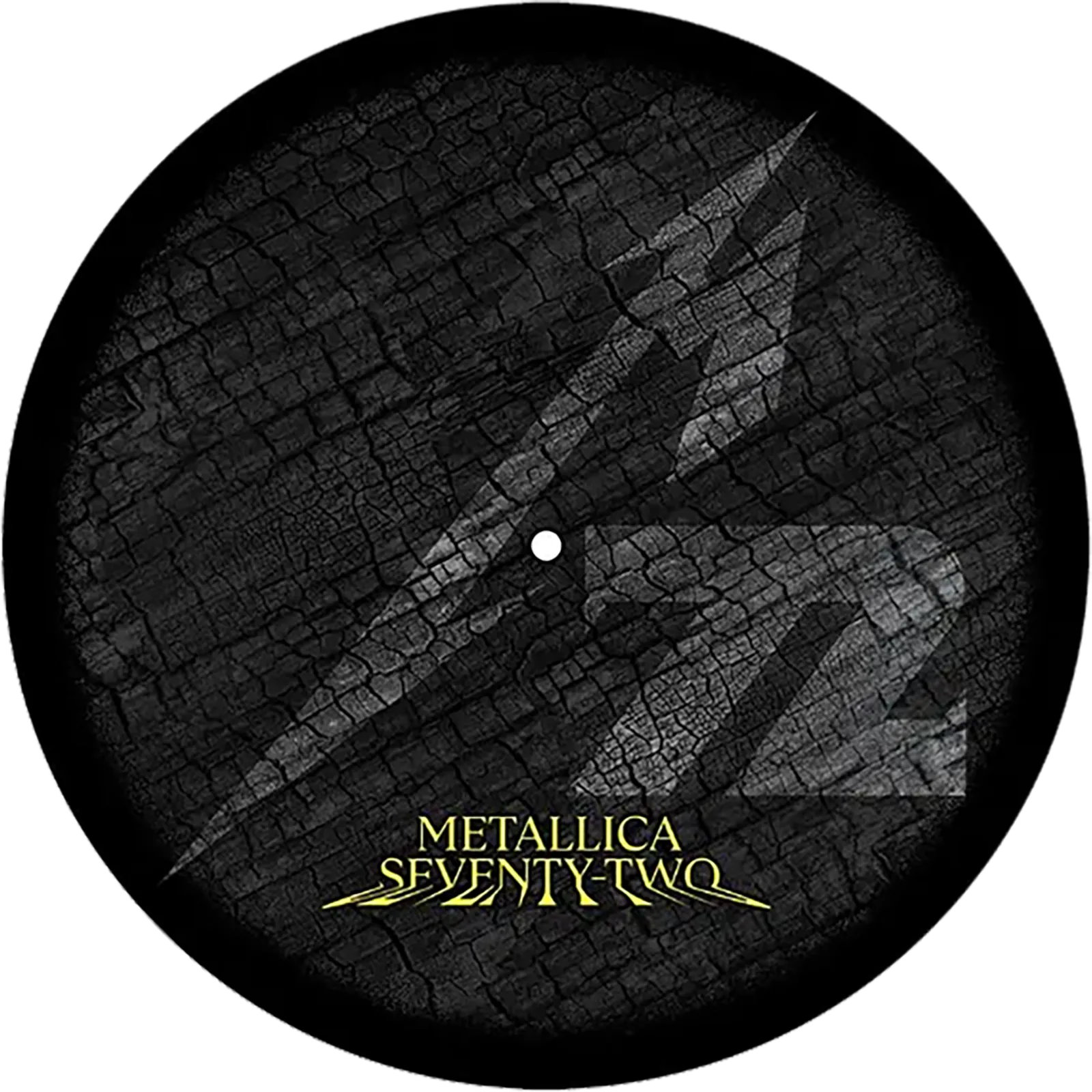 Feutrine vinyle Metallica 2 - 72 Seasons gris