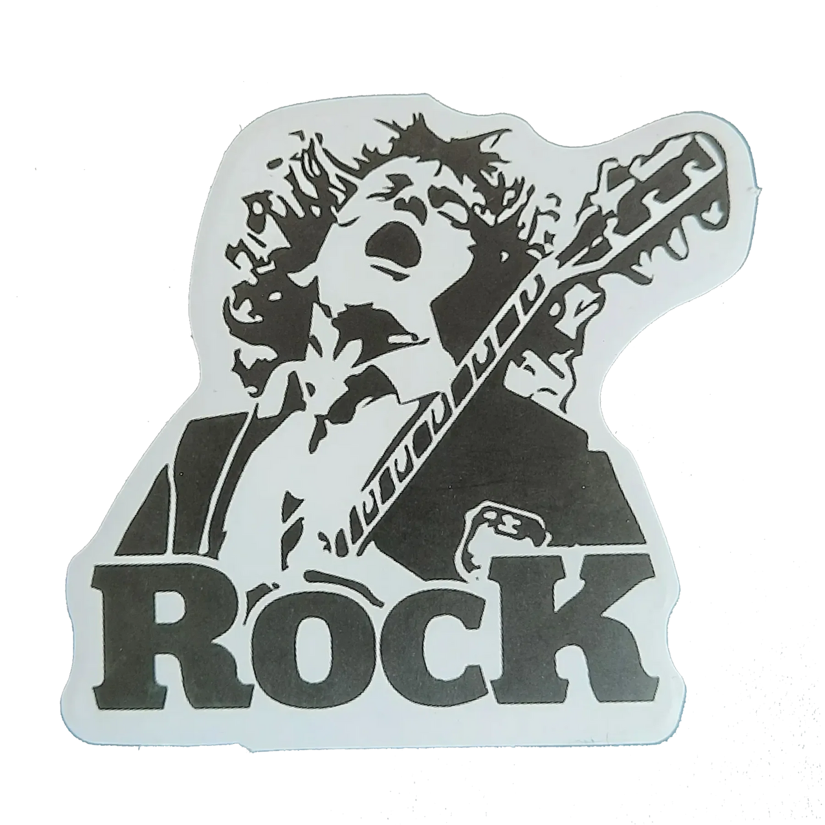 Sticker AC/DC - Angus Rock n&b