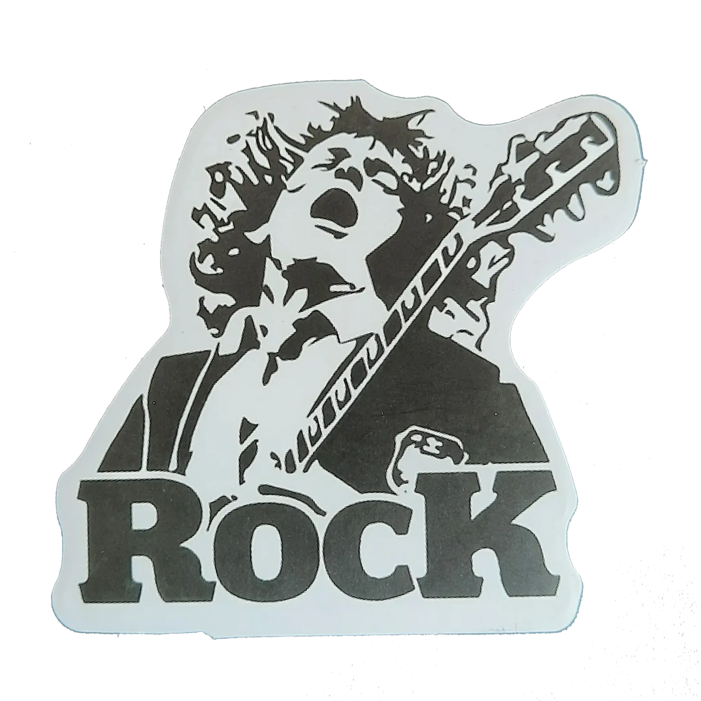 Sticker AC/DC - Angus Rock n&b