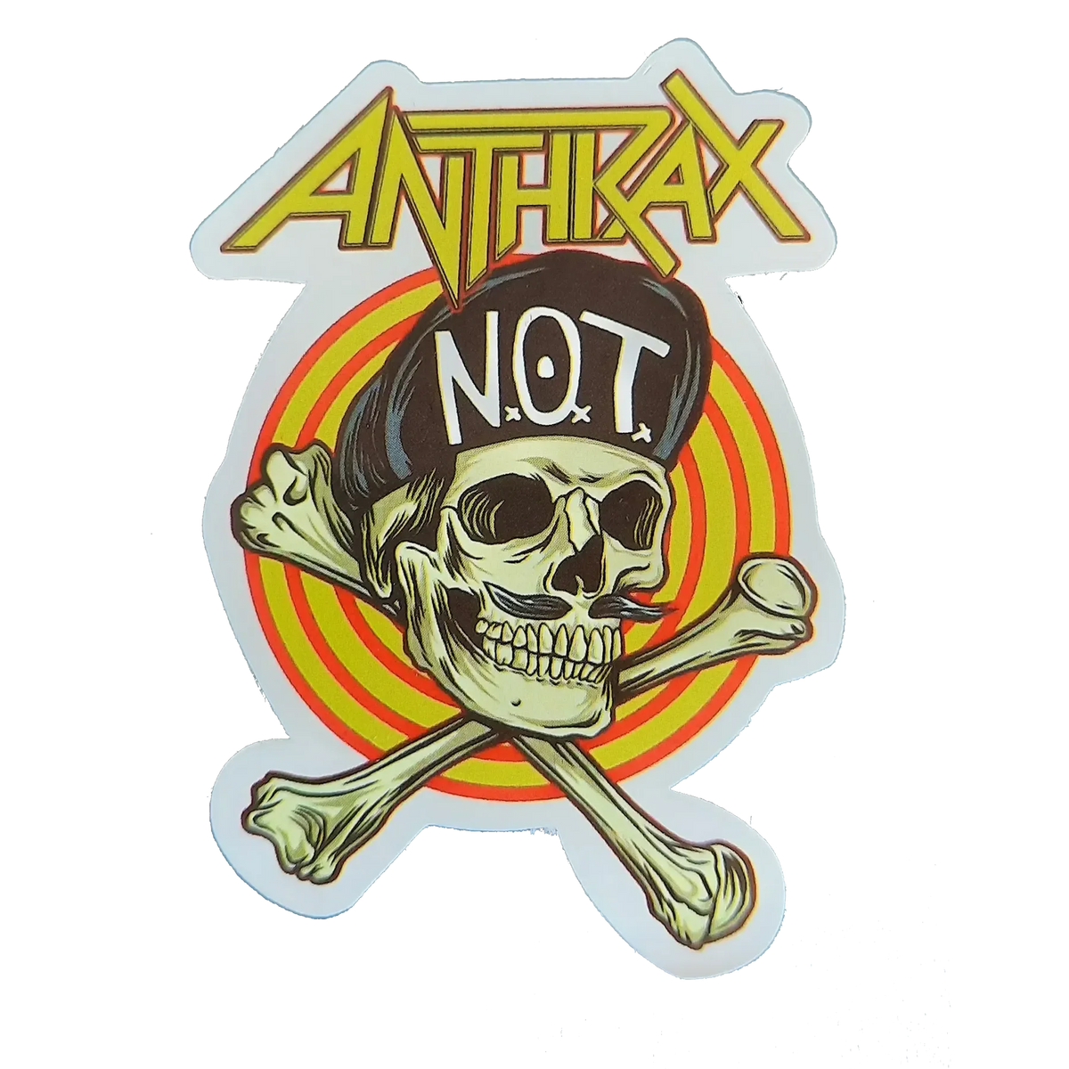 Autocollant Anthrax - N.O.T