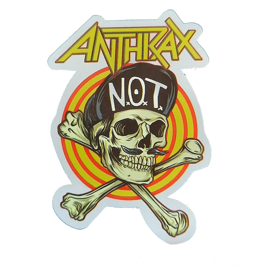 Autocollant Anthrax - N.O.T
