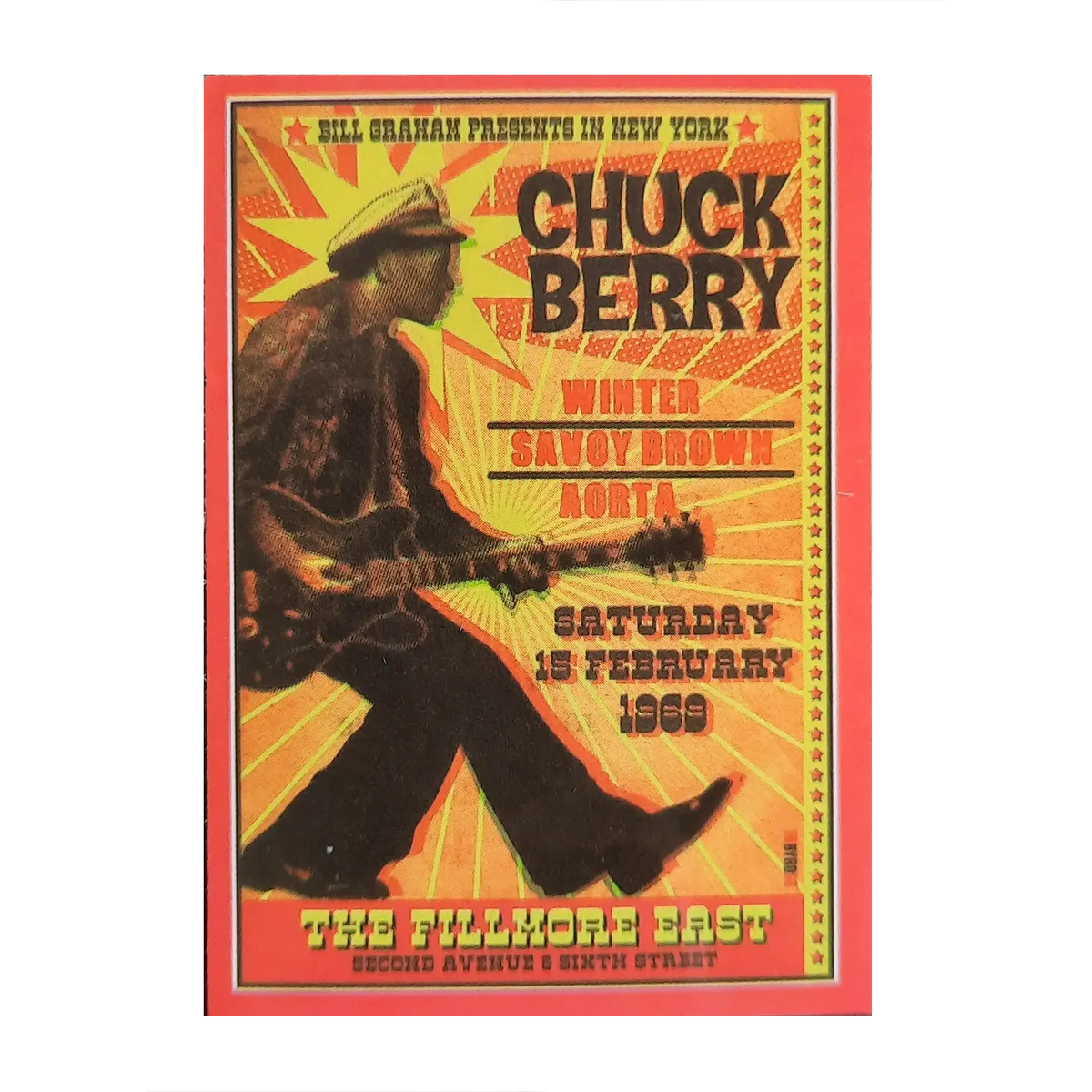 Sticker Chuck Berry