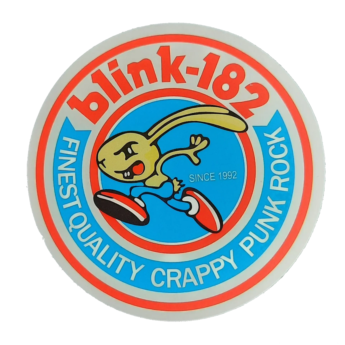 Sticker Blink 182 - Finest quality Crappy Punk Rock