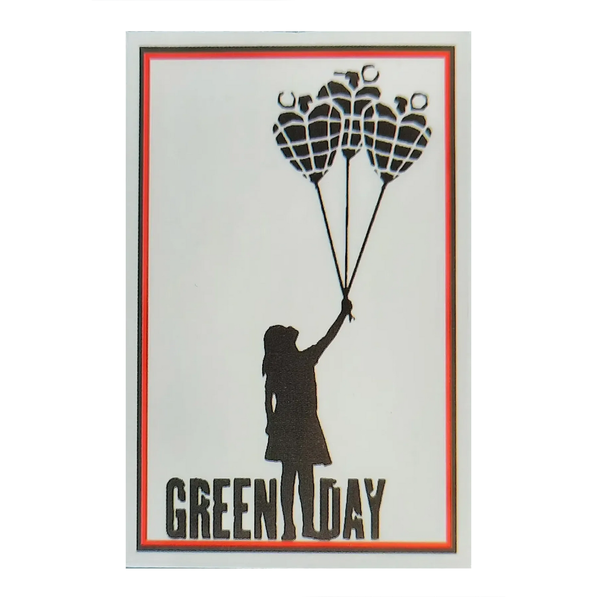 Sticker Green Day - American Idiot ballons