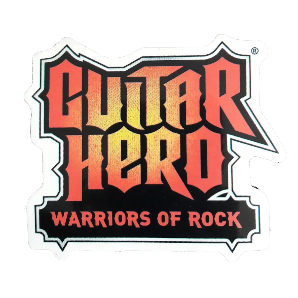 Sticker Guitar Hero - Warriors of Rock