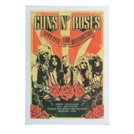 Autocollant Guns n' Roses - Appetite for Destruction