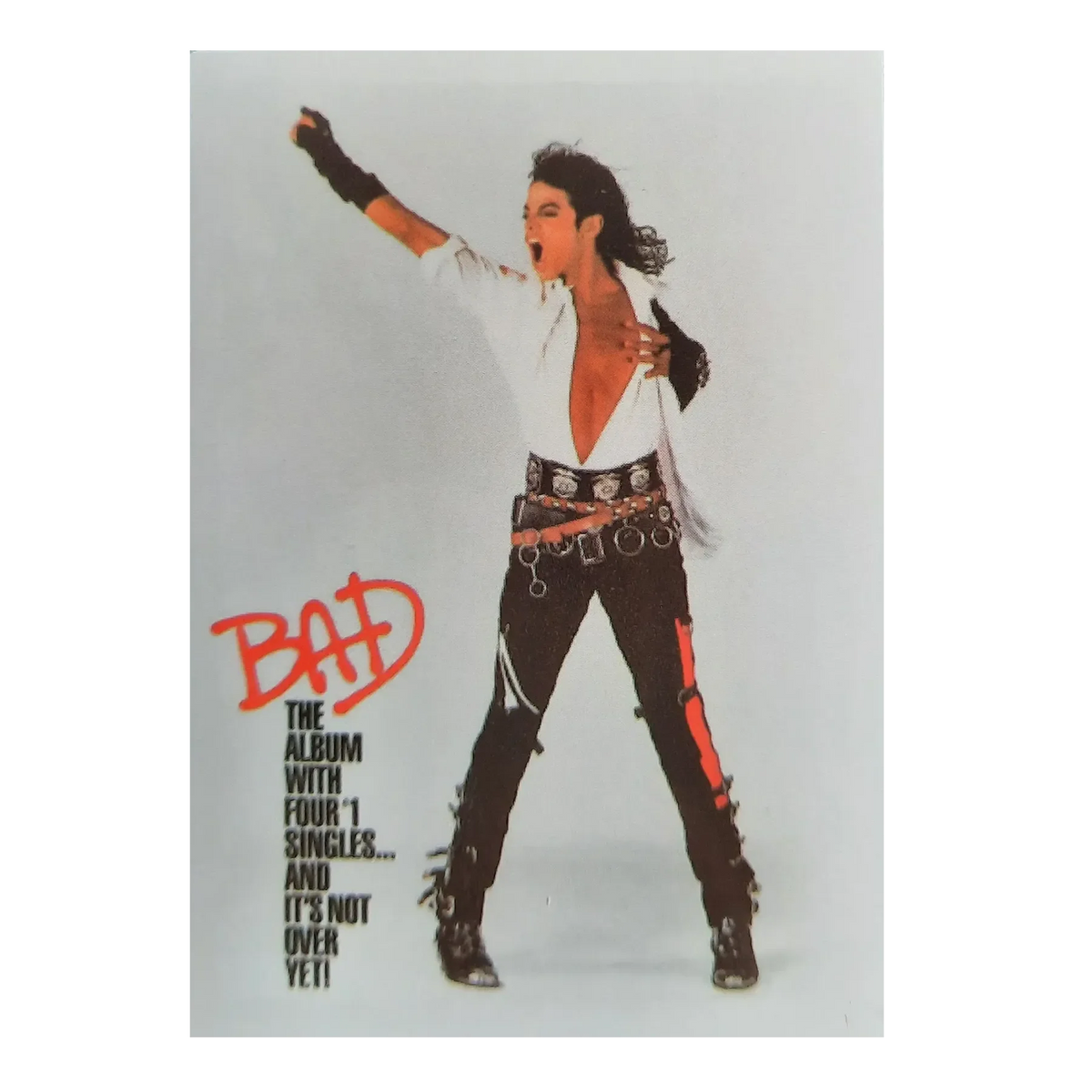 Autocollant Michael Jackson - Bad
